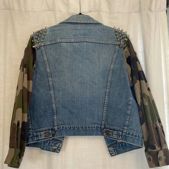 Vintage Wrangler Denim Jacket W/Studs - Picture 2 of 2